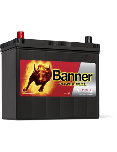 BANNER Power Bull 12V 45Ah 390A - Borna Inversa (stanga +)