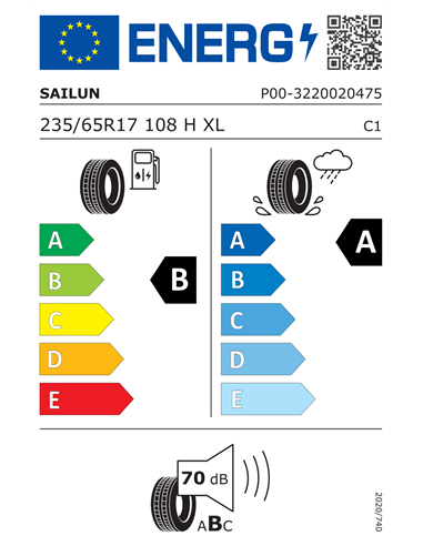SAILUN ATREZZO ELITE 2 235/65 R17 108H XL