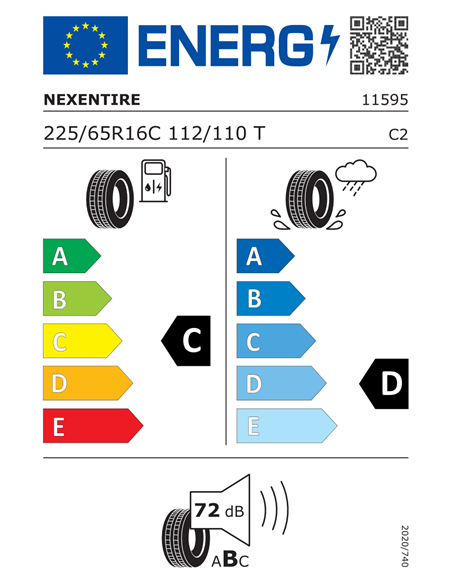 NEXEN ROADIAN CT8 225/65 R16C 112/110T