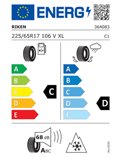 RIKEN ALL SEASON SUV 225/65 R17 106V XL 2