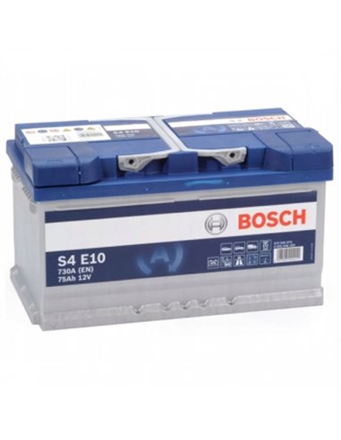 BOSCH S4 EFB START-STOP 12V 75Ah 730A - Borna Normala (dreapta +)