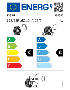 TIGAR CARGOSPEEDEVO 8PR 195/65 R16C 104/102T 2