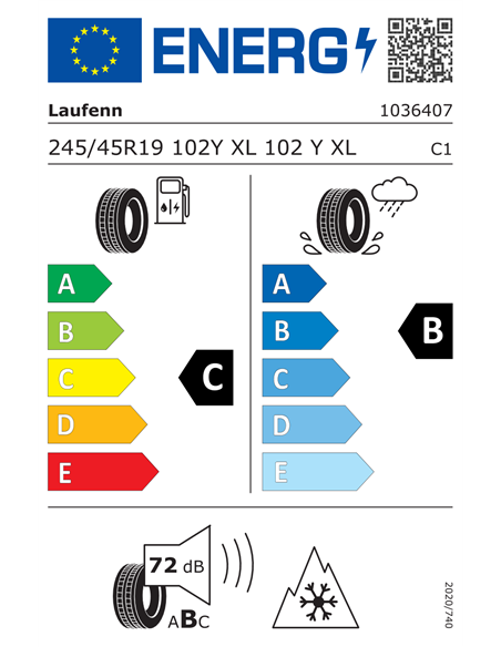 LAUFENN G FIT 4S LH71 245/45 R19 102Y XL