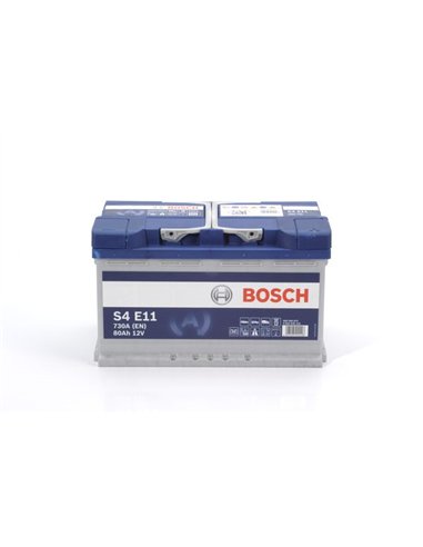 BOSCH S4 EFB START-STOP 12V 80Ah 730A - Borna Normala (dreapta +)