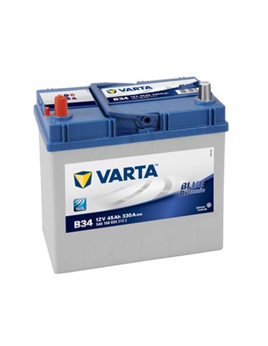 VARTA Blue Dynamic 12V 45Ah 330A - Borna Inversa (stanga +)