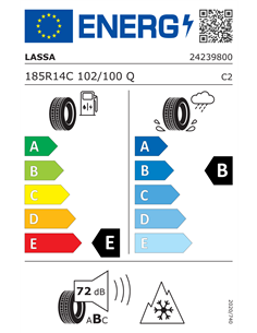 LASSA MULTIWAYS C 185/80 R14C 102/100Q 2