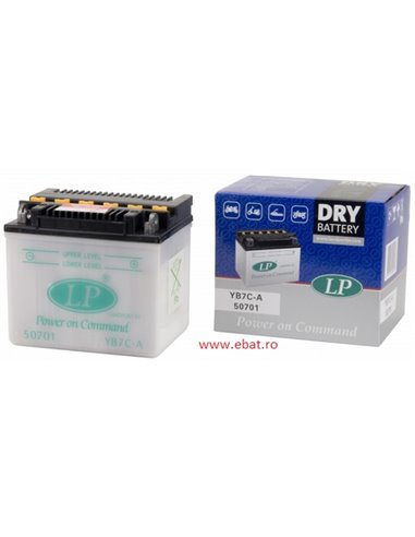 LANDPORT DRY Power on Command - moto 12V 8Ah - Borna Normala (dreapta +)