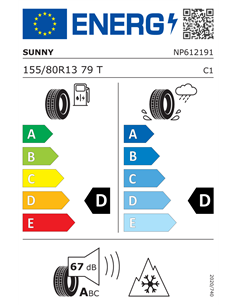 SUNNY NC501 155/80 R13 79T 2