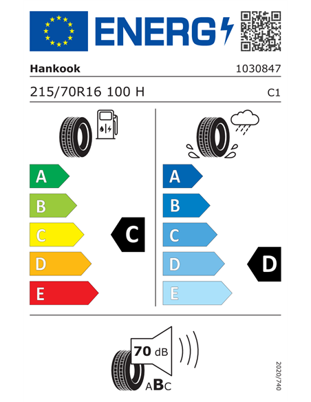 HANKOOK DYNAPRO HPX RA43 215/70 R16 100H