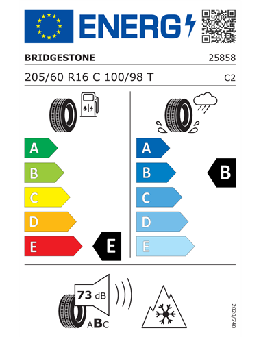 BRIDGESTONE LM32C 205/60 R16C 100/98T