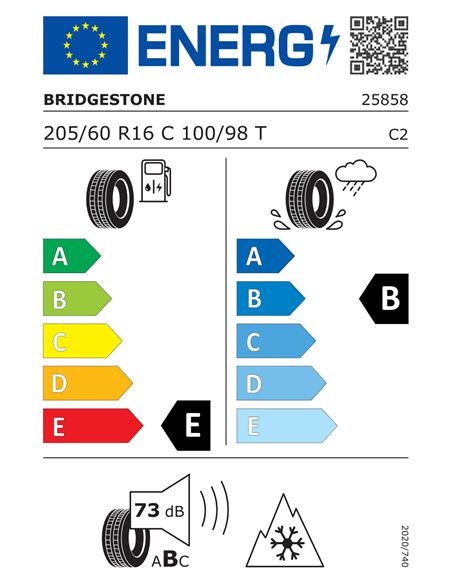 BRIDGESTONE LM32C 205/60 R16C 100/98T