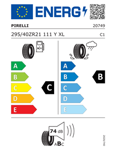 PIRELLI PZERO (E) (MO) 295/40 R21 111Y XL 2