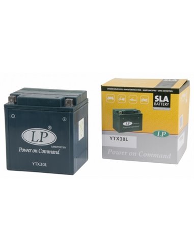 LANDPORT SLA Power on Command - moto 12V 30Ah - Borna Normala (dreapta +)