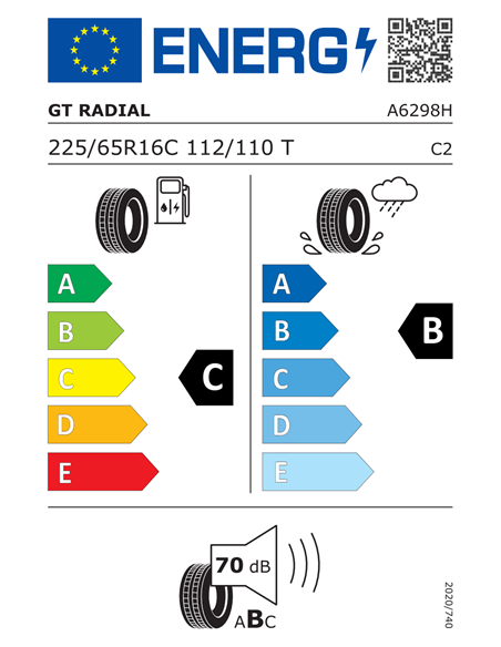 GT RADIAL MAXMILER PRO 225/65 R16C 112/110T