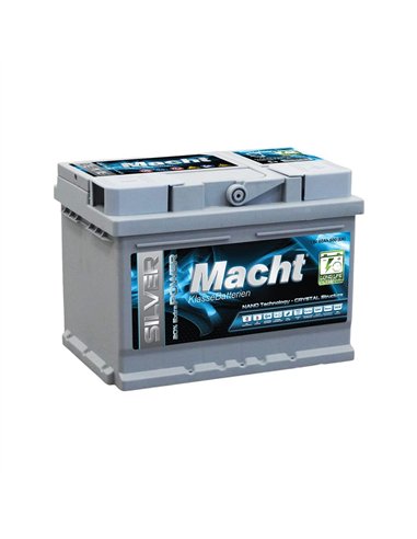 MACHT SILVER POWER 12V 60Ah 600A