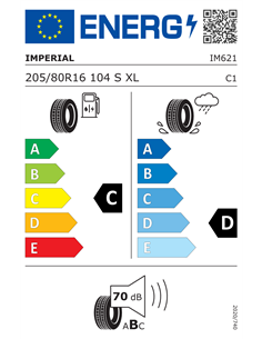 IMPERIAL RF07 205/80 R16 104S XL 2