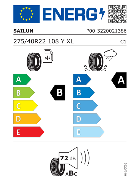 SAILUN ATREZZO ZSR 2 SUV 275/40 R22 108Y XL