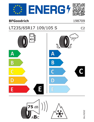 BF GOODRICH ALL-TERRAIN T/A KO3 235/65 R17 109/105S BF GOODRICH ALL-TERRAIN T/A KO3 235/65 R17 109/105S