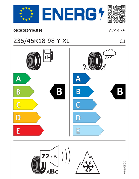 GOODYEAR VECTOR ALL SEASON 4 235/45 R18 98Y XL