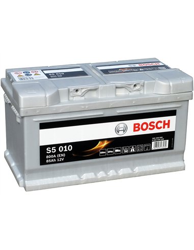 BOSCH S5 12V 85Ah 800A - Borna Normala (dreapta +)