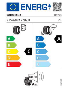 YOKOHAMA BLUEARTH-XT AE61 215/60 R17 96H 2