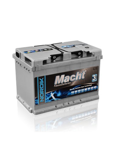 MACHT NORDIK 12V 75Ah 720A MACHT NORDIK 12V 75Ah 720A