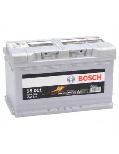BOSCH S5 12V 85Ah 800A - Borna Normala (dreapta +)