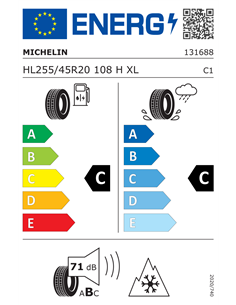 MICHELIN PILOT ALPIN 5 * 255/45 R20 108H XL 2