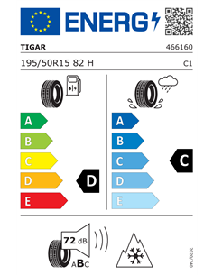TIGAR WINTER 195/50 R15 82H 2