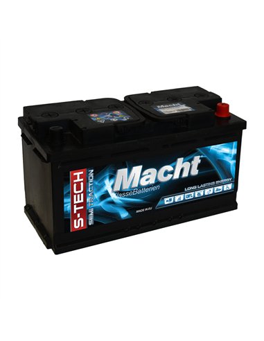 MACHT S-TECH SEMITRACTIUNE 12V 90Ah MACHT S-TECH SEMITRACTIUNE 12V 90Ah