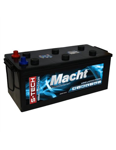MACHT S-TECH SEMITRACTIUNE 12V 180Ah - Borna Tip camion MACHT S-TECH SEMITRACTIUNE 12V 180Ah - Borna Tip camion