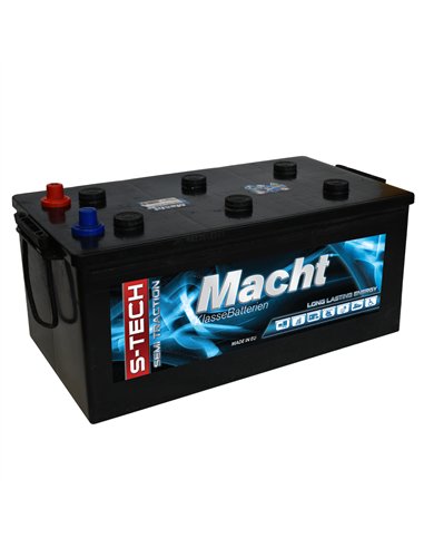 MACHT S-TECH SEMITRACTIUNE 12V 230Ah - Borna Tip camion