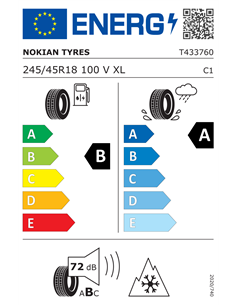 NOKIAN SNOWPROOF 3P 245/45 R18 100V XL 2