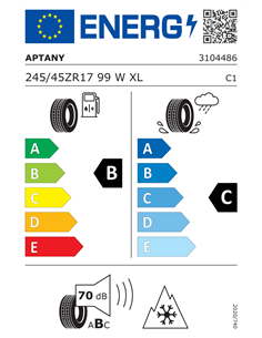 APTANY RC501 245/45 R17 99W XL 2
