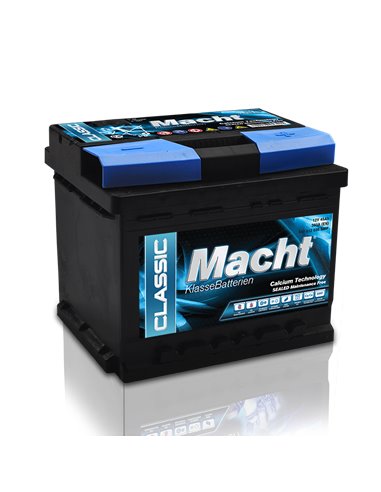 MACHT CLASSIC 12V 45Ah 360A - Borna Normala (dreapta +)