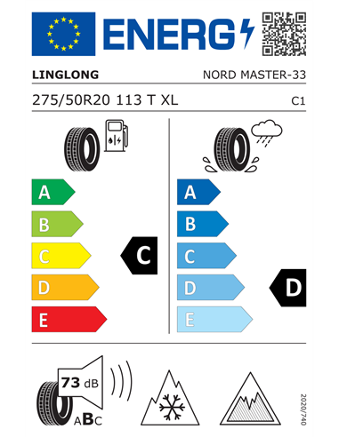 LINGLONG NORD MASTER 275/50 R20 113T XL LINGLONG NORD MASTER 275/50 R20 113T XL