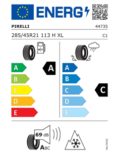 PIRELLI P ZERO WINTER 2 285/45 R21 113H XL 2
