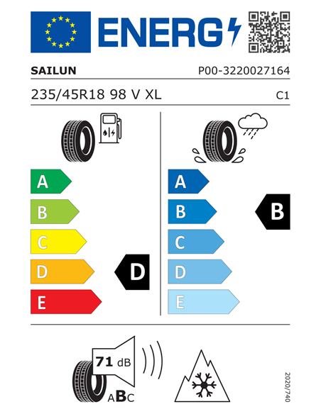 SAILUN ICEBLAZER ALPINE EVO 2 235/45 R18 98V XL