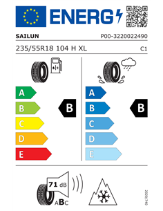 SAILUN ICEBLAZER ALPINE EVO 2 235/55 R18 104H XL 2