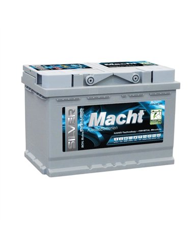 MACHT SILVER POWER 12V 75Ah 700A MACHT SILVER POWER 12V 75Ah 700A