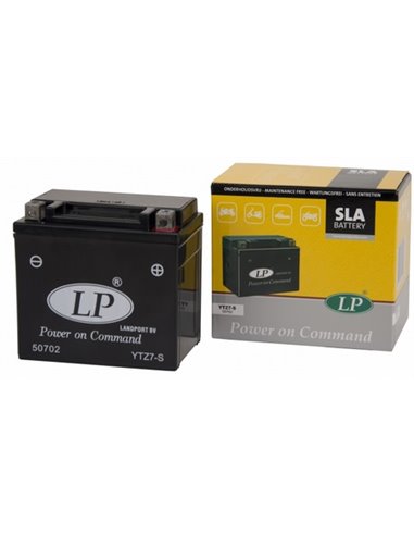 LANDPORT SLA Power on Command - moto 12V 6Ah - Borna Normala (dreapta +)