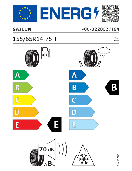 SAILUN ICEBLAZER ALPINE 2 155/65 R14 75T