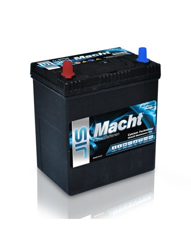MACHT JIS 12V 35Ah 300A - Borna Inversa (stanga +) MACHT JIS 12V 35Ah 300A - Borna Inversa (stanga +)