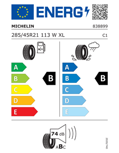 MICHELIN LATITUDE CROSS 285/45 R21 113W XL 2