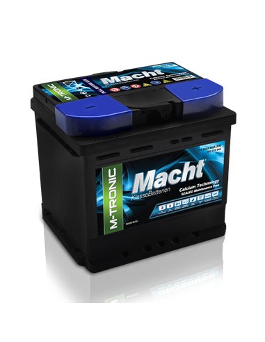 MACHT M-TRONIC 12V 52Ah 450A - Borna Normala (dreapta +)