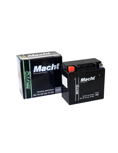 MACHT MOTO AGM MTX9A-4 SLA 12V 9Ah 120A - Borna Inversa (stanga +)