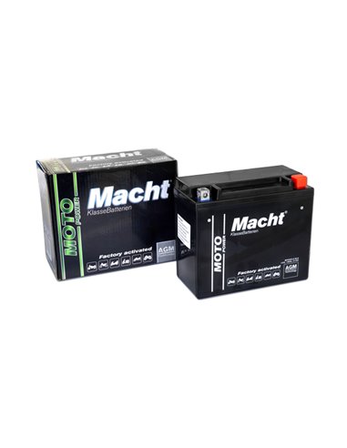 MACHT MOTO AGM MTX14-3 SLA 12V 12Ah 200A - Borna Normala (dreapta +)