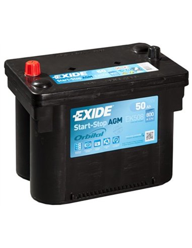 EXIDE AGM START STOP - ORBITAL 12V 50Ah 800A