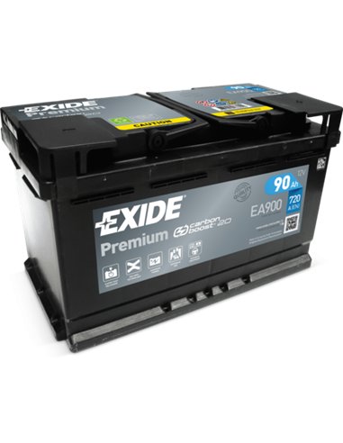 EXIDE Premium 12V 90Ah 720A