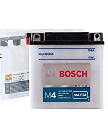 BOSCH M4 - moto 12V 8Ah 80A - Borna Normala (dreapta +) BOSCH M4 - moto 12V 8Ah 80A - Borna Normala (dreapta +)